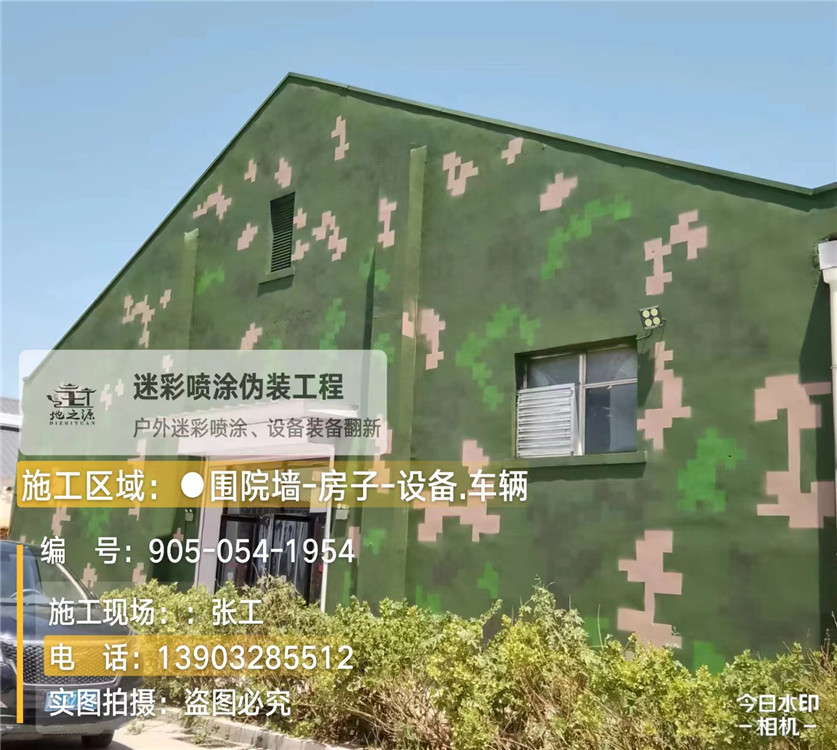 晋城外墙数码迷彩漆施工报价清单（100㎡标准墙面测算）